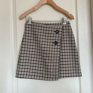 H&M asymmetrical mini skirt